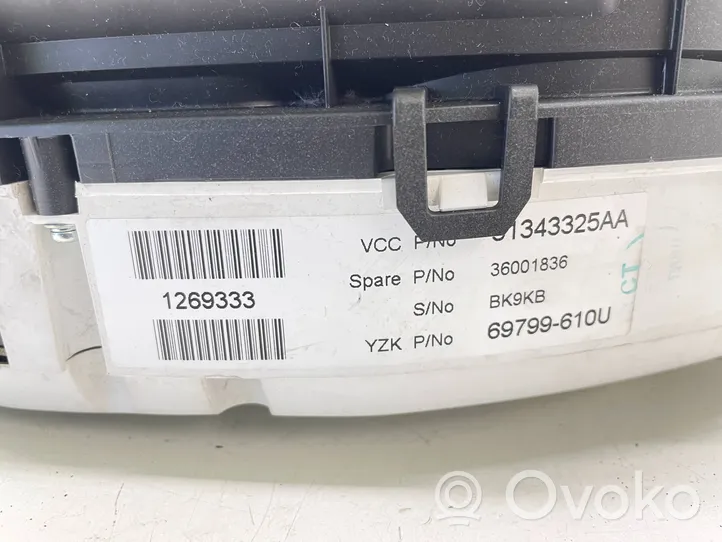 Volvo XC60 Speedometer (instrument cluster) 31343325AA