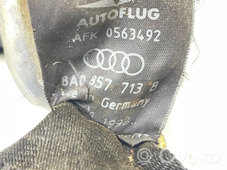 Audi 80 90 S2 B4 Pas bezpieczeństwa fotela tylnego środkowego 8A0857713B