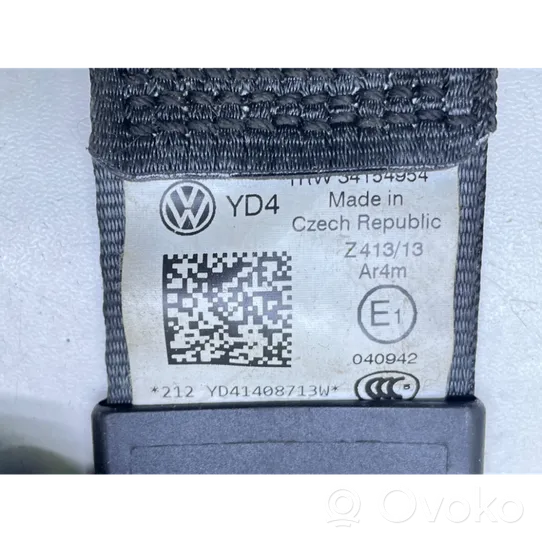 Volkswagen Caddy Ceinture de sécurité arrière 34023082B