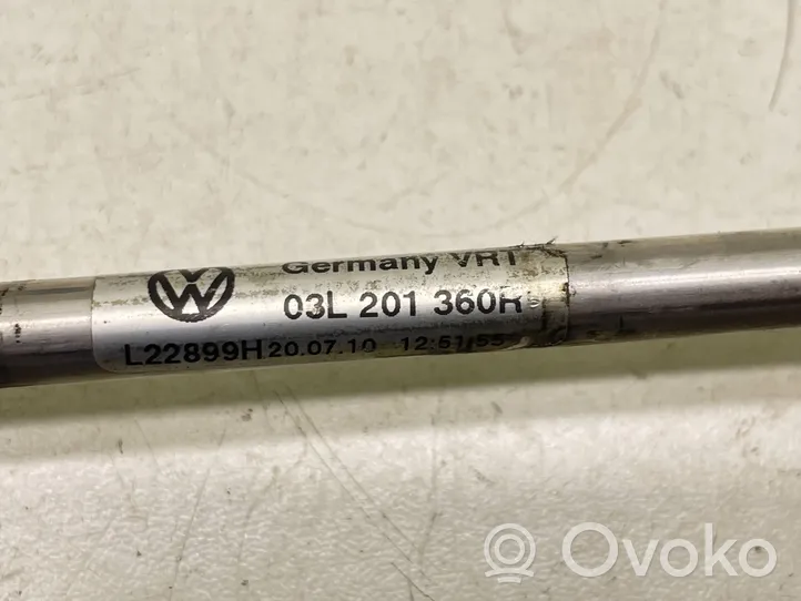 Volkswagen Golf VI Degvielas caurulīte (-es) 03L201360R