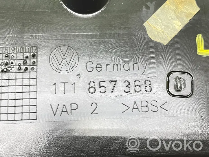 Volkswagen Touran I Consolle centrale del vano portaoggetti 1T1857368