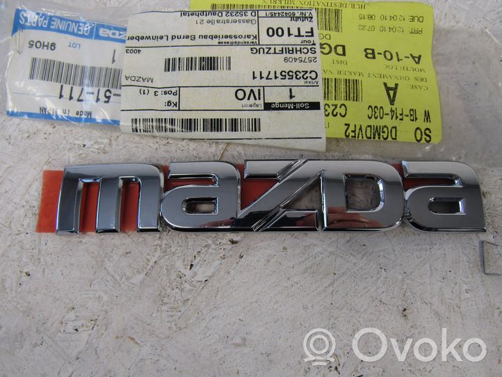 Mazda Premacy Emblemat / Znaczek tylny / Litery modelu C23551711