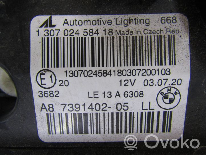 BMW 2 F45 Lampa przednia 7391402