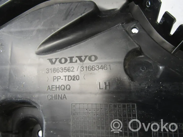 Volvo XC60 Support de pare-chocs arrière 31663562