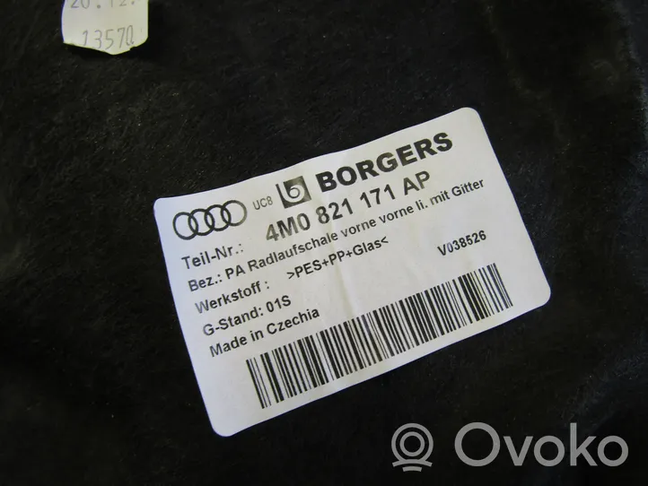 Audi Q7 4M Nadkole przednie 4M0821171AP