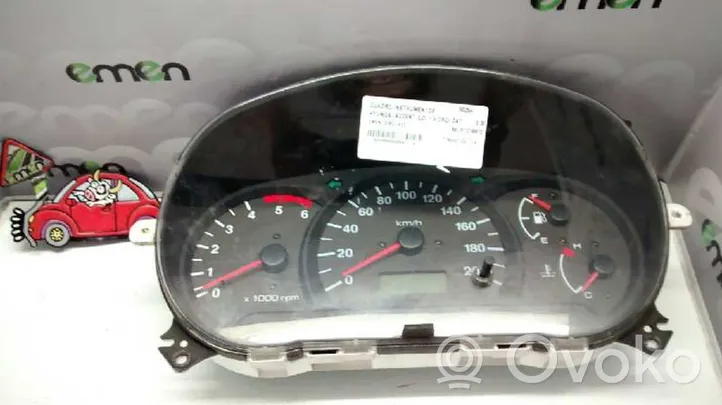 Hyundai Accent Tachimetro (quadro strumenti) 9400725100