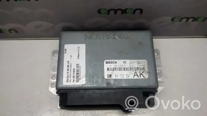 Opel Frontera A Sterownik / Moduł ECU 91152541AK