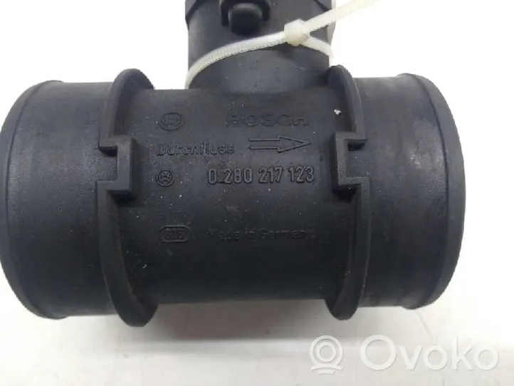 Opel Corsa B Mass air flow meter 0280217123