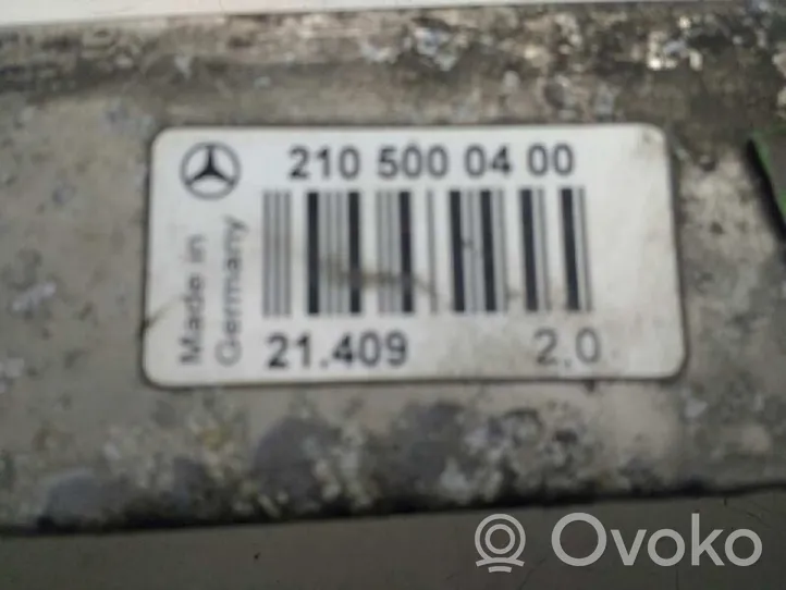 Mercedes-Benz E W212 Refroidisseur intermédiaire 2105000400