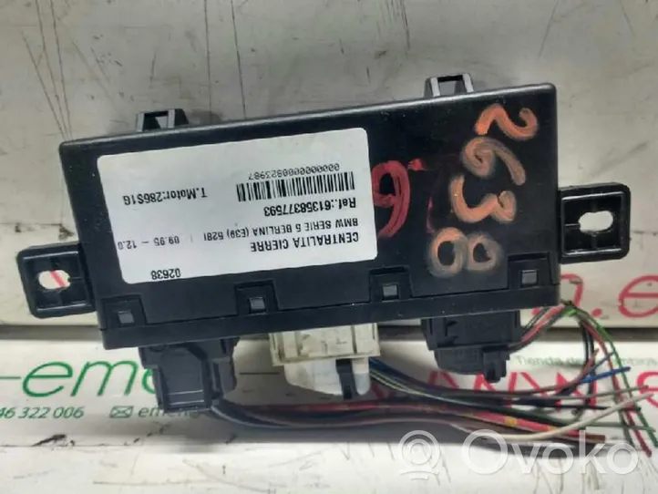 BMW 5 E39 Door central lock control unit/module 61358377593