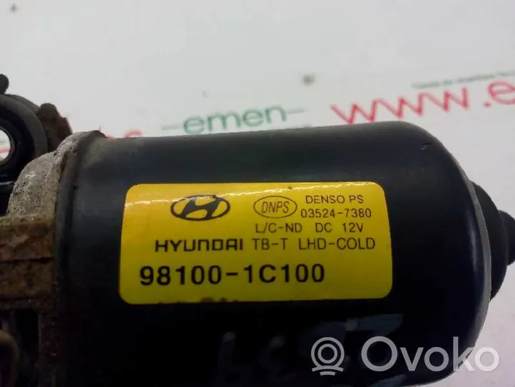 Hyundai Getz Valytuvų mechanizmo komplektas 981101C100