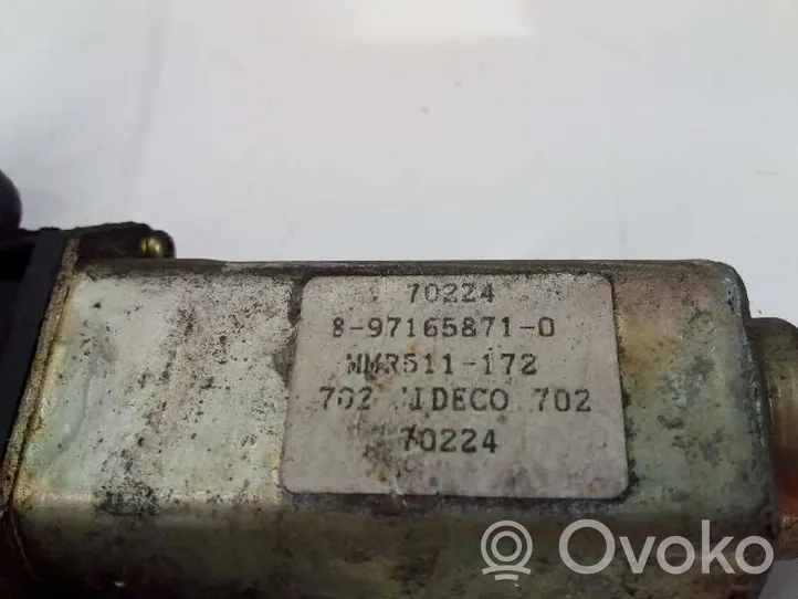 Opel Monterey Takaoven ikkunan nostin moottorilla 8971658710