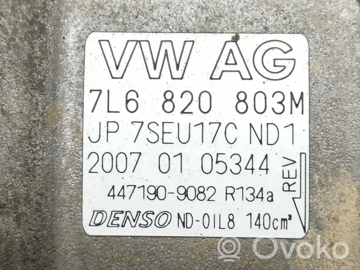 Audi Q7 4L Compresseur de climatisation 7P0820803D