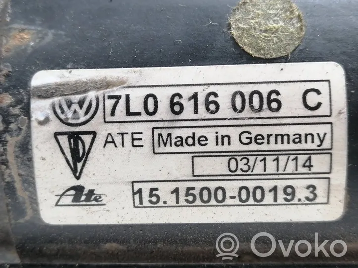 Volkswagen Touareg I Pneumatinės (oro) pakabos kompresorius 7L0616006C