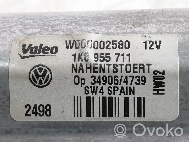 Volkswagen Scirocco Galinio stiklo valytuvo varikliukas 1K8955711