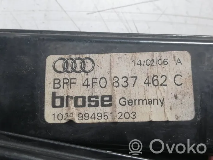 Audi A6 S6 C6 4F El. lango pakėlimo mechanizmas be varikliuko 4F0959802D