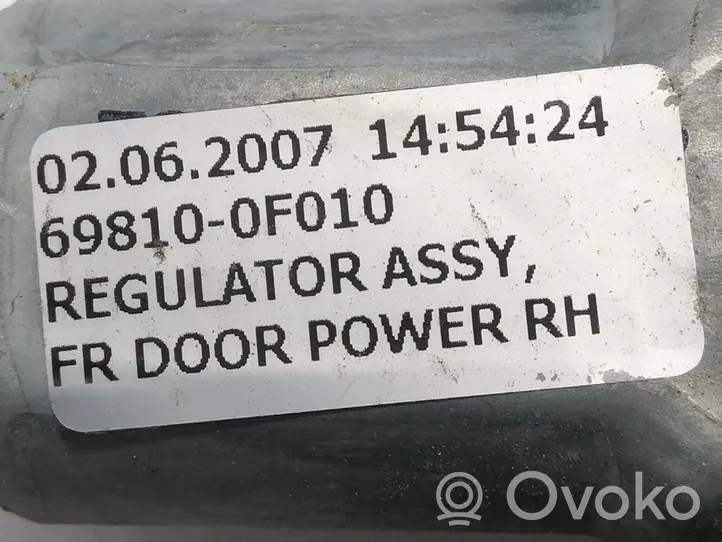 Toyota Corolla Verso AR10 Mécanisme de lève-vitre avec moteur 996996100