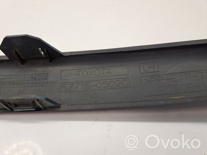 Toyota Avensis T250 Moulure de pare-chocs avant 527105020