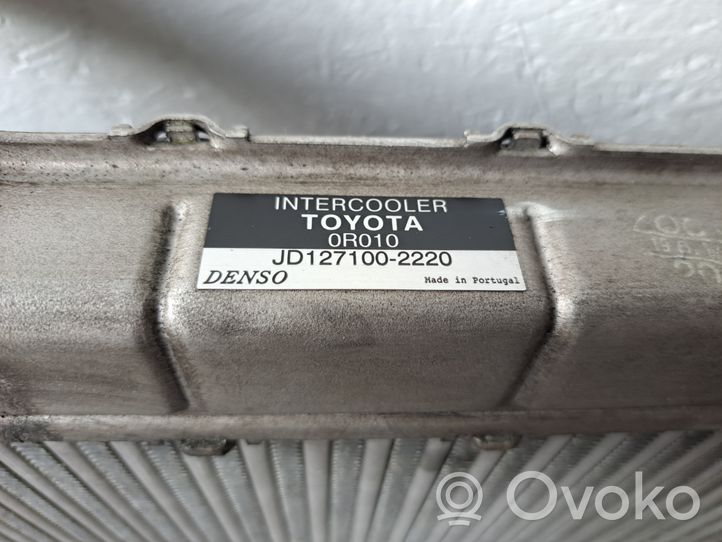 Toyota Corolla Verso AR10 Interkūlerio radiatorius JD1271002220