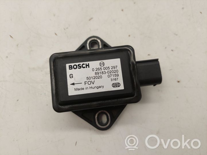 Toyota Corolla Verso AR10 ESP acceleration yaw rate sensor 