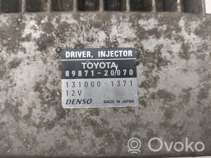 Toyota Avensis T250 Degalų purkštukų (forsunkių) valdymo blokas 