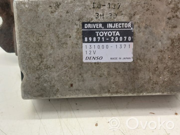 Toyota Avensis T250 Unité / module de commande d'injection de carburant 