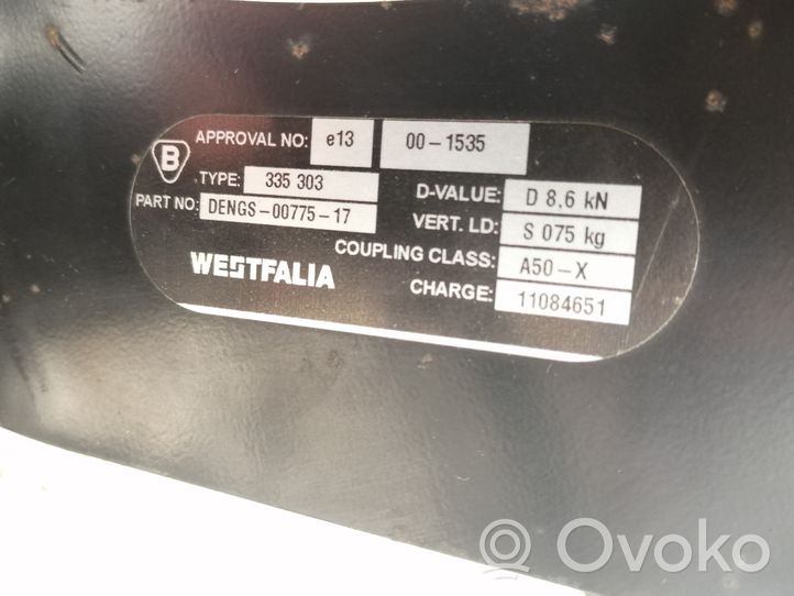 Toyota Avensis T250 Set barra di traino 