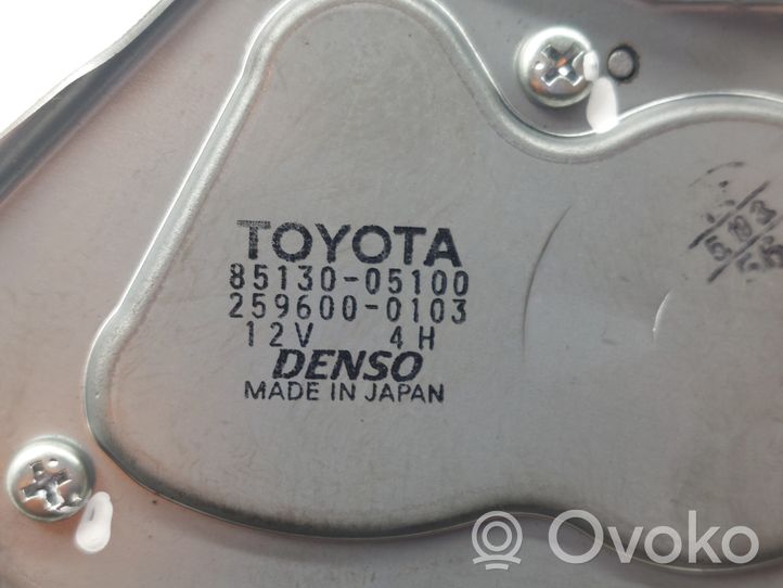 Toyota Avensis T250 Galinio stiklo valytuvo mechanizmas 2596000103