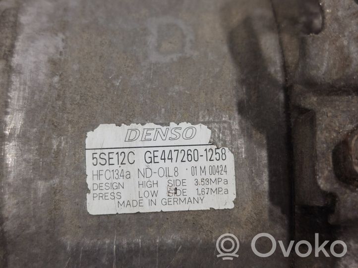 Toyota Verso Compresseur de climatisation GE4472601258