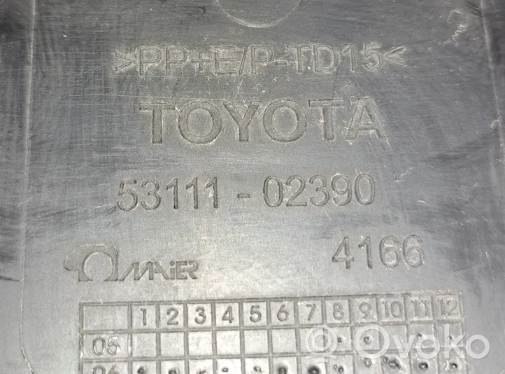 Toyota Auris 150 Grille calandre supérieure de pare-chocs avant 