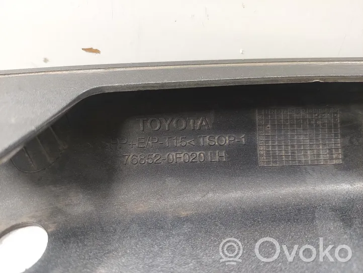 Toyota Corolla Verso AR10 Labbro del paraurti anteriore 768520F020