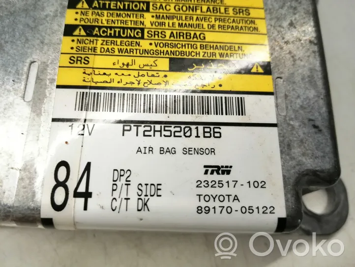Toyota Avensis T250 Centralina/modulo airbag 