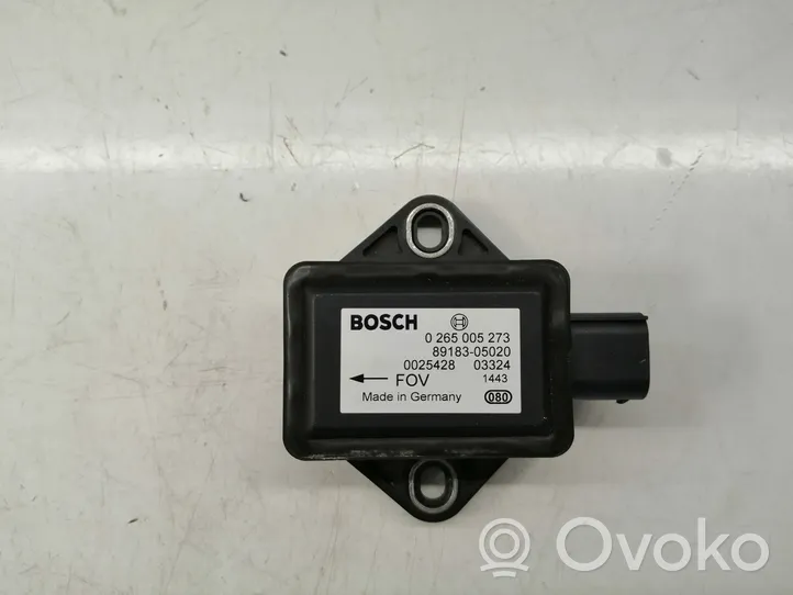 Toyota Avensis T250 Sensor ESP de aceleración de frecuencia del intermitente 