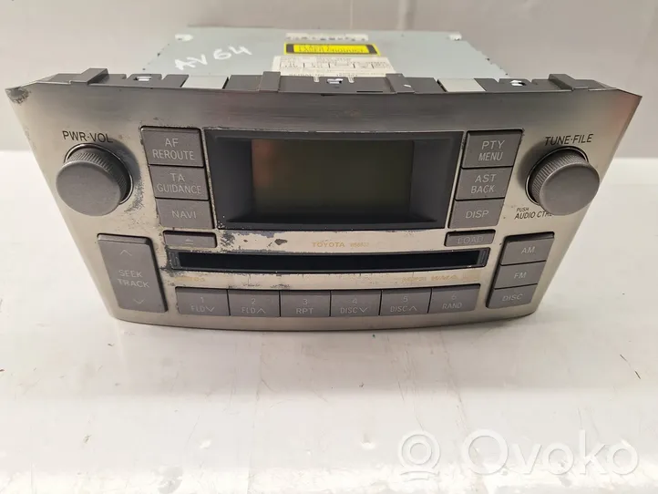 Toyota Avensis T250 Radio / CD/DVD atskaņotājs / navigācija 