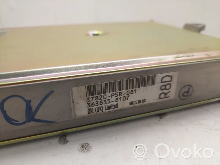 Honda Accord Komputer / Sterownik ECU i komplet kluczy 37820P5RG81