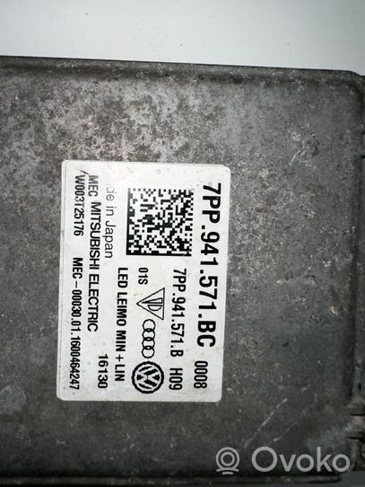 Audi A4 S4 B9 Ajovalojen virranrajoitinmoduuli Xenon 7PP941571B