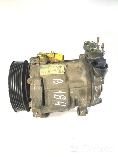 Peugeot 407 Air conditioning (A/C) compressor (pump) 9663315680