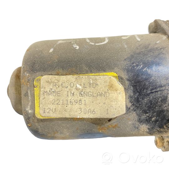 Opel Vectra B Tringlerie et moteur d'essuie-glace avant 22116981