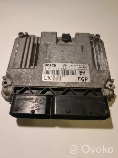 Opel Vectra C Sterownik / Moduł ECU 0281011616