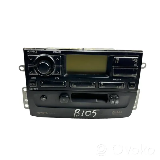 Toyota Avensis T220 Radio/CD/DVD/GPS-pääyksikkö 8611005010