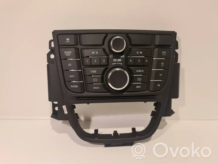 Opel Astra J Controllo multimediale autoradio 13346049