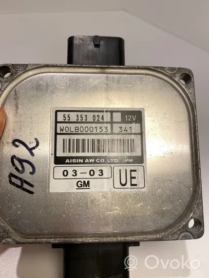 Opel Signum Vaihdelaatikon ohjainlaite/moduuli 55353024