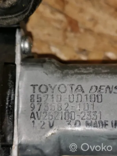 Toyota Auris E180 Moteur de lève-vitre de porte arrière 857100D100