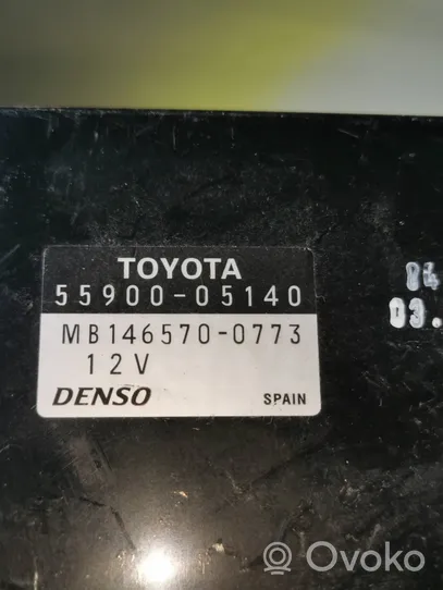 Toyota Avensis T250 Oro kondicionieriaus/ klimato/ pečiuko valdymo blokas (salone) 5590005140