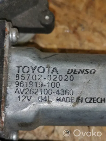 Toyota Avensis T270 Mécanisme de lève-vitre avec moteur 8570202020