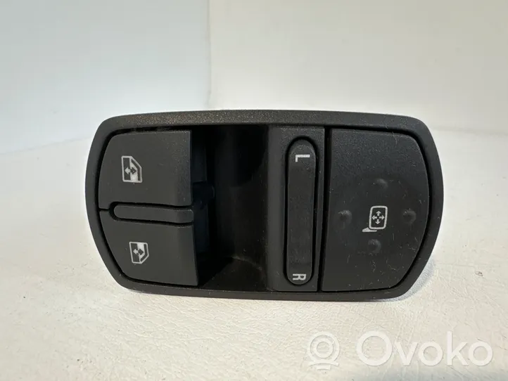 Opel Corsa D Electric window control switch 13258521