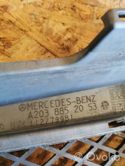 Mercedes-Benz CLC CL203 Mascherina inferiore del paraurti anteriore A2038852053