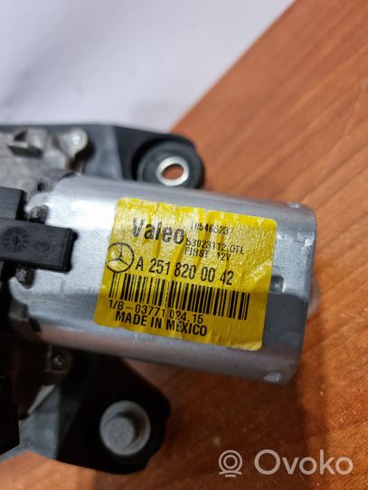 Mercedes-Benz GL X166 Rear window wiper motor A2518200042