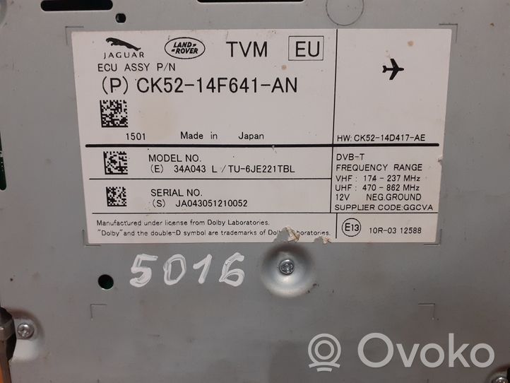 Land Rover Range Rover Sport L494 Module de contrôle vidéo CK5214F641AN