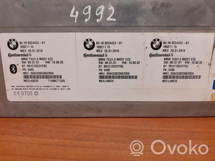 BMW 5 E60 E61 Bluetoothin ohjainlaite/moduuli 9224422